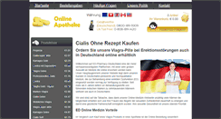 Desktop Screenshot of medikamente-ohnerezept.com